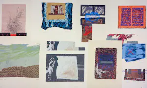 Buy Prasadam - Zeefdruk, Lot van 10 abstracte composities? Bid from 80!