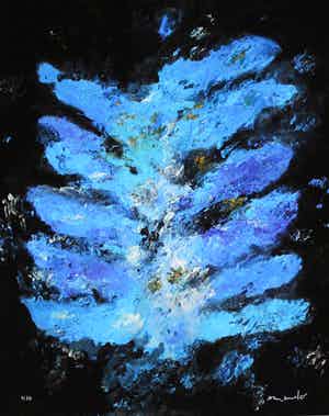 Armando - "BLatt" - giclée - 2014 - oplage 30 - zelden aangeboden verkocht voor € 225!