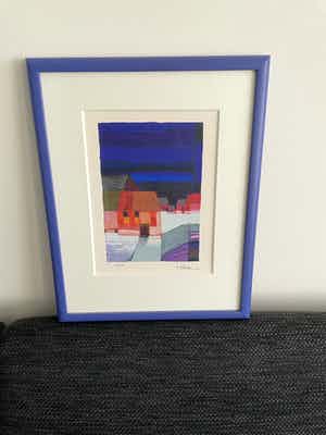 Ton Schulten - op maat ingelijste zeefdruk verkocht voor € 285!