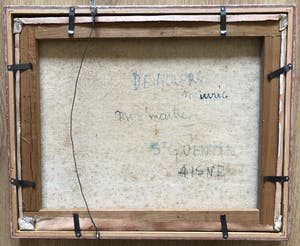 Niet of onleesbaar gesigneerd - Kleurrijk schilderij Montmartre kopen? Bied vanaf 1!