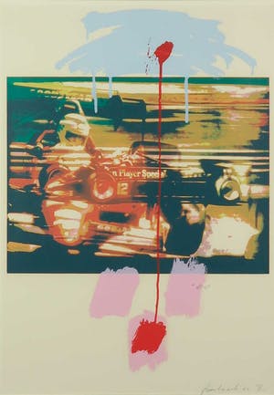 Frank Gude - Zeefdruk, F1 - Ingelijst kopen? Bied vanaf 1!