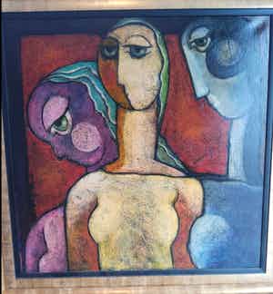 Theo Mackaay - " Drie zusters " verkocht voor € 600!