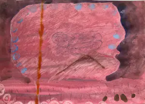 Paul Louis van den Bergh - Acryl op papier - Gesigneerd. kopen? Bied vanaf 100!