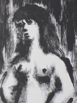 Flip van der Burgt - Eva - Houtsnede kopen? Bied vanaf 30!