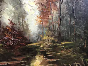 Gerardus Johannes Ernens - Bosbeek. kopen? Bied vanaf 200!