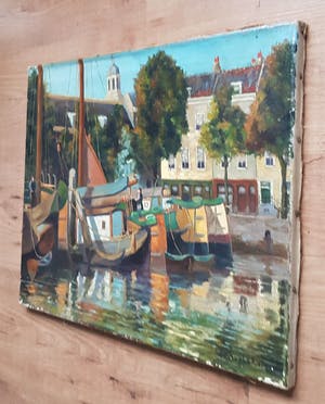 Niet of onleesbaar gesigneerd - Zalm haver kopen? Bied vanaf 1!