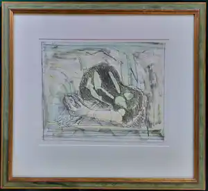 Co Westerik - Ingelijste kleurenlitho 'Am Waldrand' kopen? Bied vanaf 250!