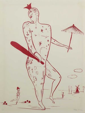 Henk Visch - Litho, Nr. 7 - Ingelijst kopen? Bied vanaf 50!