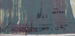 Piet Warffemius - Zeefdruk, Zonder titel kopen? Bied vanaf 1!