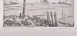 Jos van den Berg - Westerschelde (Boten), ets kopen? Bied vanaf 35!