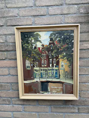 Jan Kelderman - Bloemmarkt Amsterdam kopen? Bied vanaf 60!