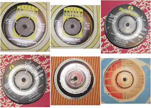 Various artists - Oude vinyl singles, 57 stuks kopen? Bied vanaf 75!