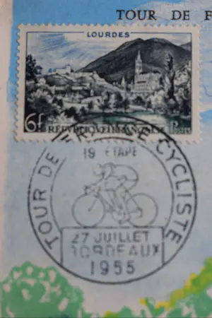 Kees van Dongen - Ansichtkaart - Tour de France cycliste 1955 - 19e Etappe Pau - Bordeaux kopen? Bied vanaf 30!