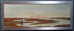 Franklin Meijer - Droogliggen bruine vloot bij zandbank de Richel kopen? Bied vanaf 49!