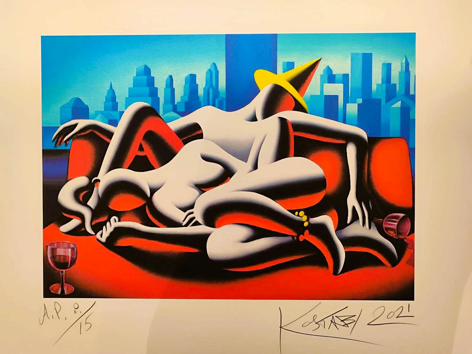 Mark Kostabi - Beyond Ecstasy kopen? Bied vanaf 250!