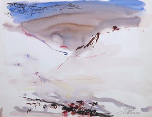 Franscz Witte - Lot van vijf werken op papier in gemengde techniek kopen? Bied vanaf 1!