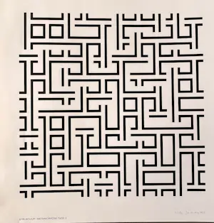 Jos De Mey - "Struktuur - Metamorfose Fase 2" - 1974 - 24/50 kopen? Bied vanaf 75!