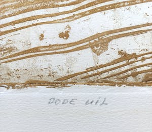 Jan Michielsen - Rode uil, ets met reliëf kopen? Bied vanaf 50!