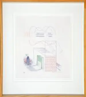 David Hockney - The Buzzing of the Blue Guitar - Aquatint, Ets - 1976 kopen? Bied vanaf 3900!