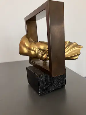 Brons (Onbekend) - Torso in frame kopen? Bied vanaf 89!