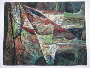 Louis Heijmans - Louis Heymans, Onderwaterwereld, Olie op papier kopen? Bied vanaf 1!