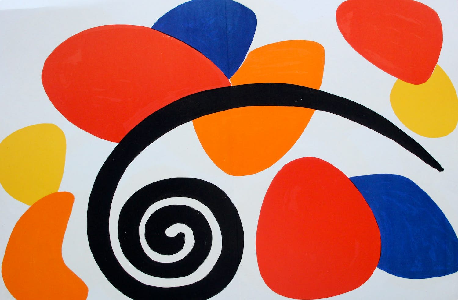 Buy Alexander Calder - Litho: Derriere le miroir - 1963? Bid from 50!