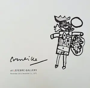 Corneille - Exhibition of new paintings (1971), publicatie met originele litho kopen? Bied vanaf 1!