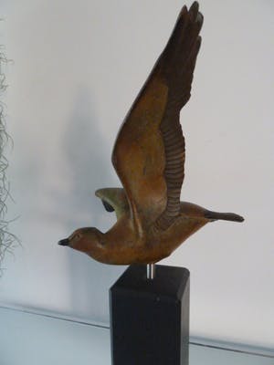 Niet of onleesbaar gesigneerd - Vogel (brons) jaren ‘30 kopen? Bied vanaf 1!