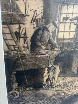 Jozef van Raay - De smederij kopen? Bied vanaf 35!