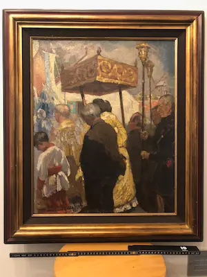 AcheterMarten Melsen - De processie? Enchérissez de 3500!
