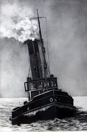 Bart Reindersma - "Sleper in het ijs" en "Tjalk aan de wind" kopen? Bied vanaf 45!