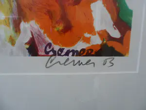 Jan Cremer - Zeefdruk. titel, Wild Horizon. kopen? Bied vanaf 175!