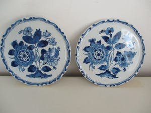 Potterie Oud Delft - 5 potterie objecten kopen? Bied vanaf 35!