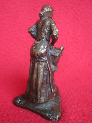 Brons (Onbekend) - Wasvrouw. kopen? Bied vanaf 45!