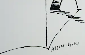 Edgar Schmandt - Aigues-Mortes 1974 Lithografie- Handsigniert - betitelt. kopen? Bied vanaf 20!