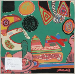 Corneille - Handgeknoopt tapijt van wol, Bain de soleil kopen? Bied vanaf 700!