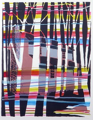 Remco Torenbosch - Zeefdruk, The man who sold the world - Ingelijst kopen? Bied vanaf 35!