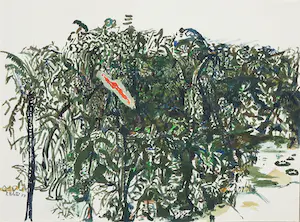 Pietro Poletti - Tempera op papier, Reflection kopen? Bied vanaf 1!