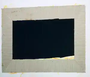 David van de Kop - Collage op papier, Zonder titel verkauft für € 125!