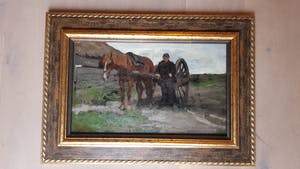 Herman van der Weele - olieverf op paneel - handgesigneerd kopen? Bied vanaf 675!