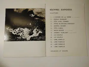 Karel Appel - Sculptures Paris 1962 - Gesigneerd kopen? Bied vanaf 100!