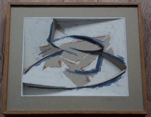 Sjoerd Hofstra - 3 dimensionale compositie - 1984 kopen? Bied vanaf 55!