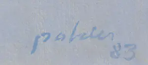 Rudi Polder - Olieverf op doek, Lumière sur l'étrage - Ingelijst kopen? Bied vanaf 100!