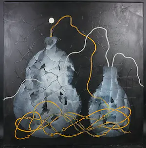 Albert Merz - Gemengde techniek op doek, The Skagen Ten (Groot) kopen? Bied vanaf 250!