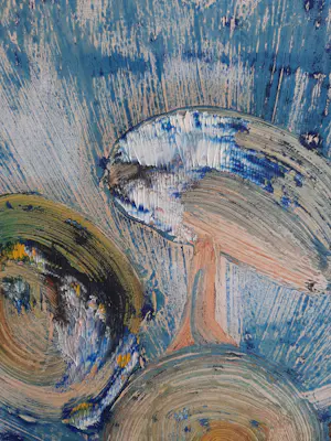 Nico Emons - abstracte compositie kopen? Bied vanaf 48!