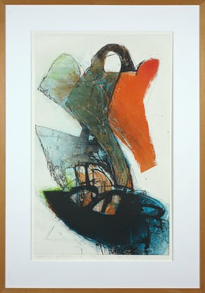 Hans Vredegoor - Ets en aquatint, Apparition Spectaculaire II - Ingelijst kopen? Bied vanaf 35!