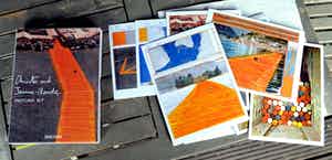 Christo - complete box van 25 taschenkaarten= allen handgesigneerd verkocht voor € 125!