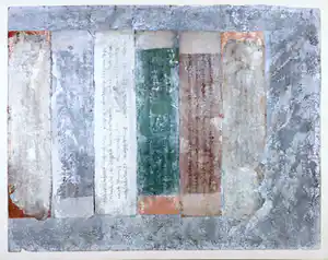 Henri Plaat - Gemengde techniek op papier, Zonder titel verkocht voor € 50!