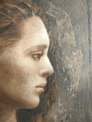 Ellis Tertoolen - Klassiek damesportret in profiel kopen? Bied vanaf 250!