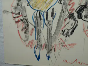 Anton Heyboer - Pastel , ‘Can Can’ – 51 x 70 cm. kopen? Bied vanaf 100!